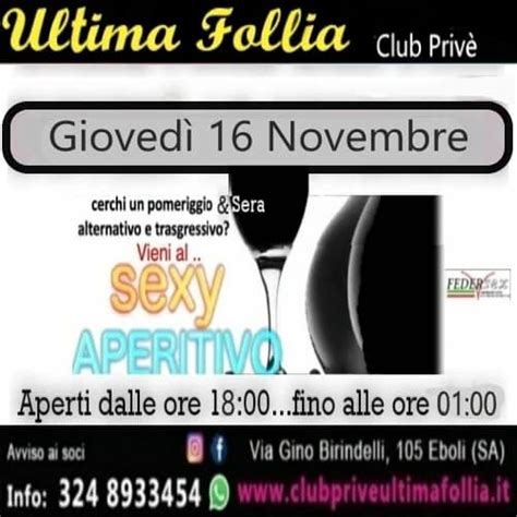 ultima follia eboli|Ultima Follia Club Privè Eboli 